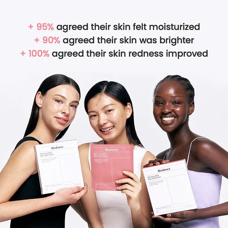 Bio Collagen™ Real Deep Hydration & Anti-Aging Face Mask (Pack of 4)